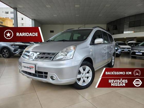 NISSAN GRAND LIVINA 1.8 SL 16V FLEX 4P AUTOMÁTICO